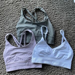 Lululemon sports bras